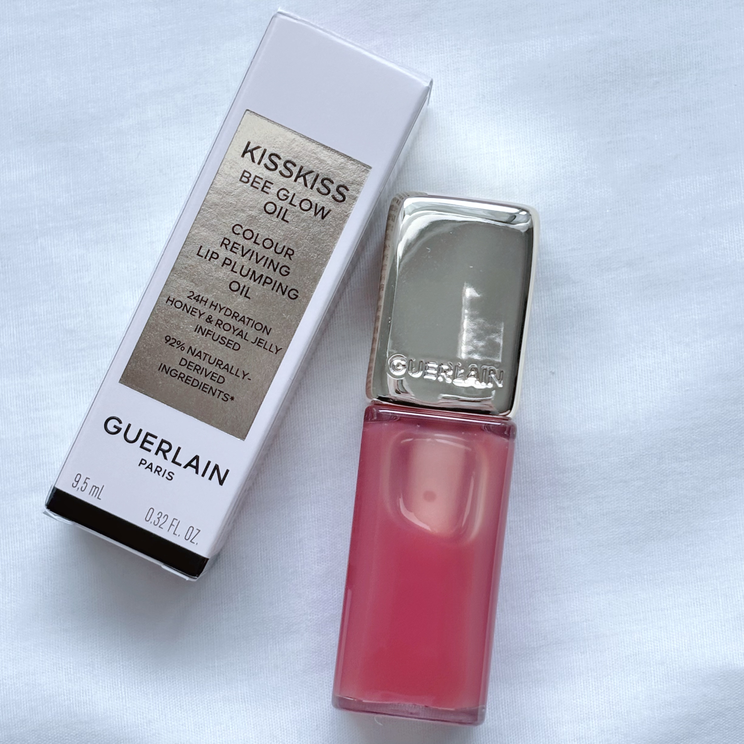 キスキス ビー グロウ オイル/GUERLAIN/リップグロスを使ったクチコミ（2枚目）