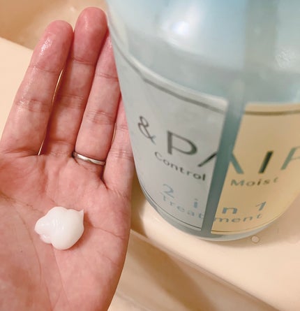 アンドペア コントロール モイスト 2in1 シャンプー&ヘアトリートメント/&PAIR/市販シャンプーを使ったクチコミ(3枚目)