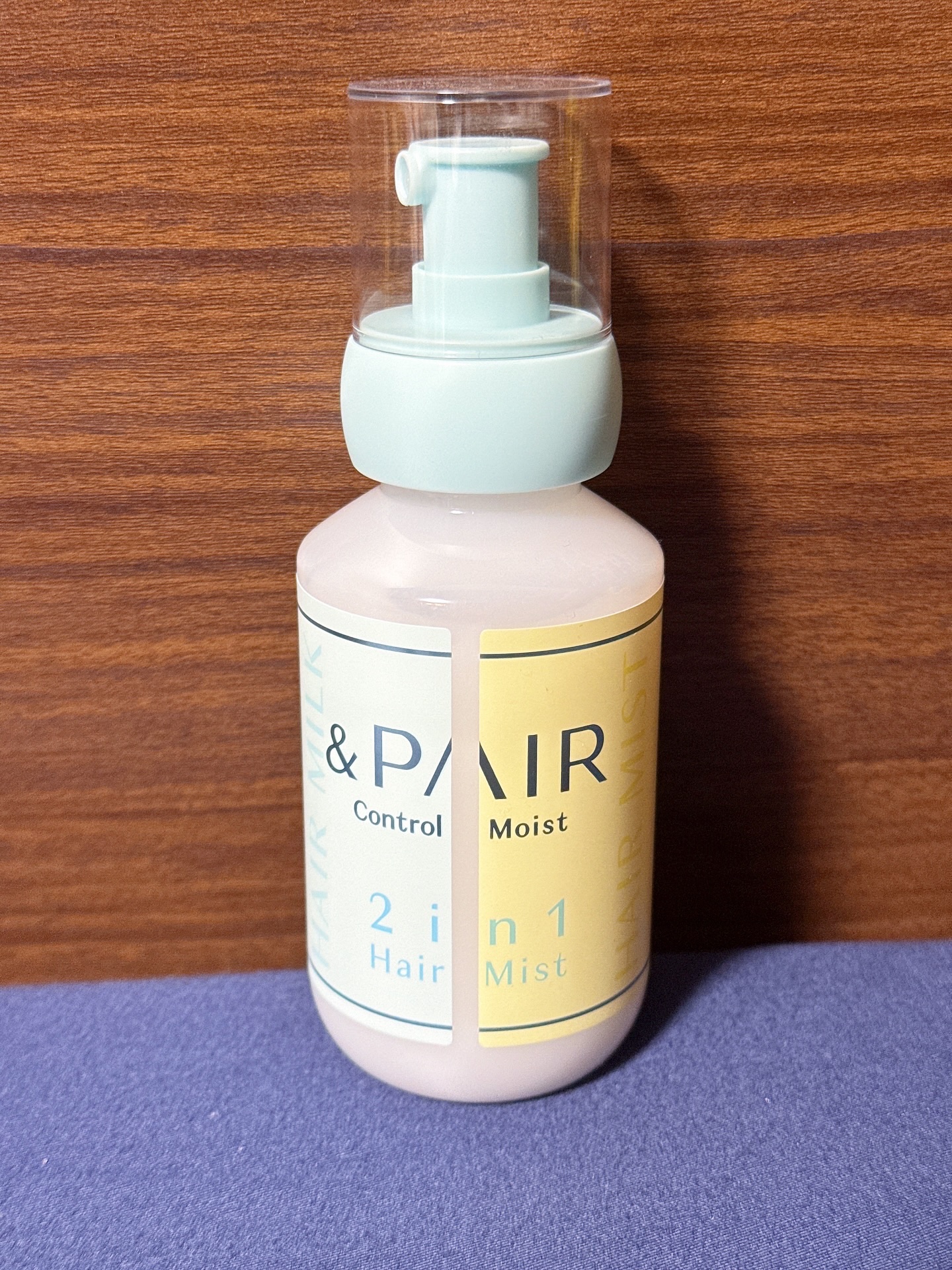 アンドペア コントロール モイスト 2in1 ヘアミルクミスト/&PAIR/ヘアミストを使ったクチコミ（1枚目）