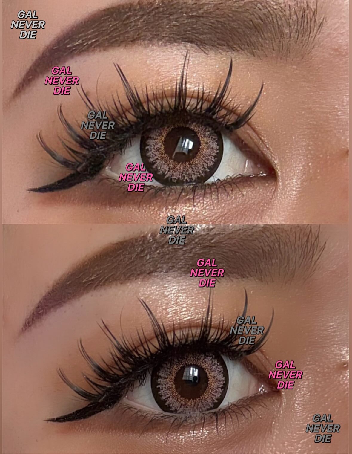 GAL NEVER DIE 1Day/GAL NEVER DIE/ワンデー（１DAY）カラコンを使ったクチコミ（1枚目）