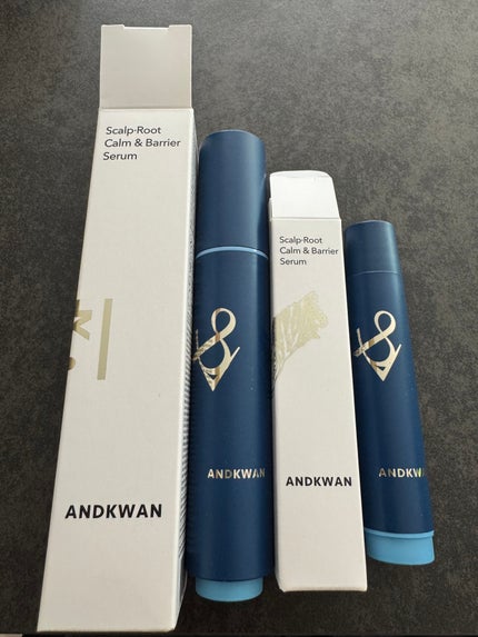 Scalp Root Calm & Barrier(コンブ一体型+リフィル セット)/ANDKWAN/スカルプブラシを使ったクチコミ(1枚目)