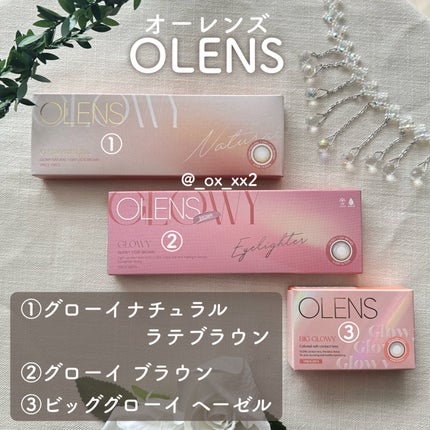 Glowy 1day/OLENS/ワンデー(1DAY)カラコンを使ったクチコミ(2枚目)