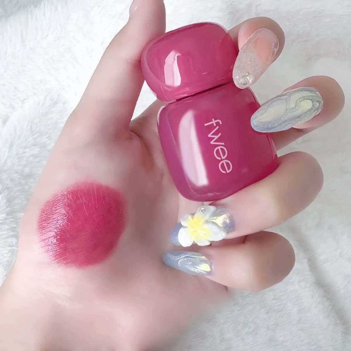 フィー ピンクオブセッションステイフィットティント G08 タグピンク/fwee/リップティントを使ったクチコミ（1枚目）