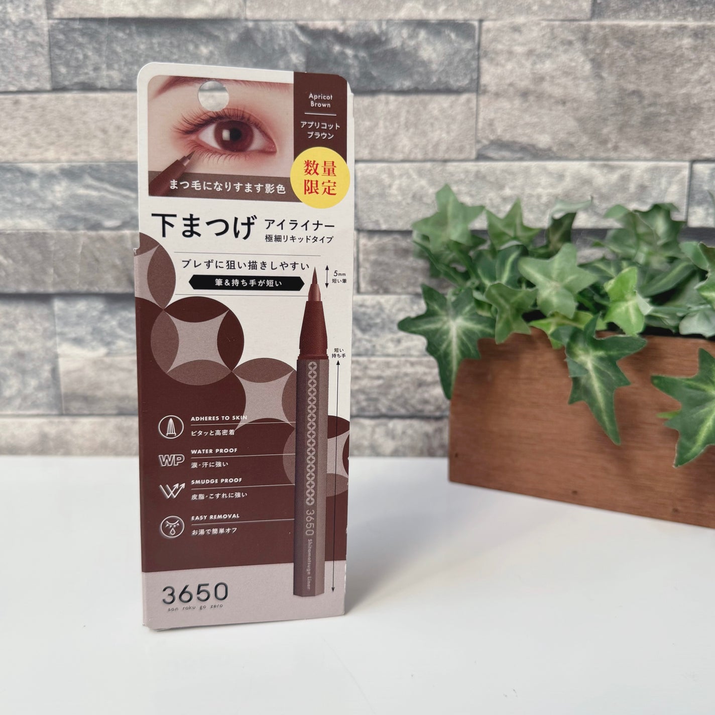 3650 下まつげライナー/3650/リキッドアイライナーを使ったクチコミ(1枚目)