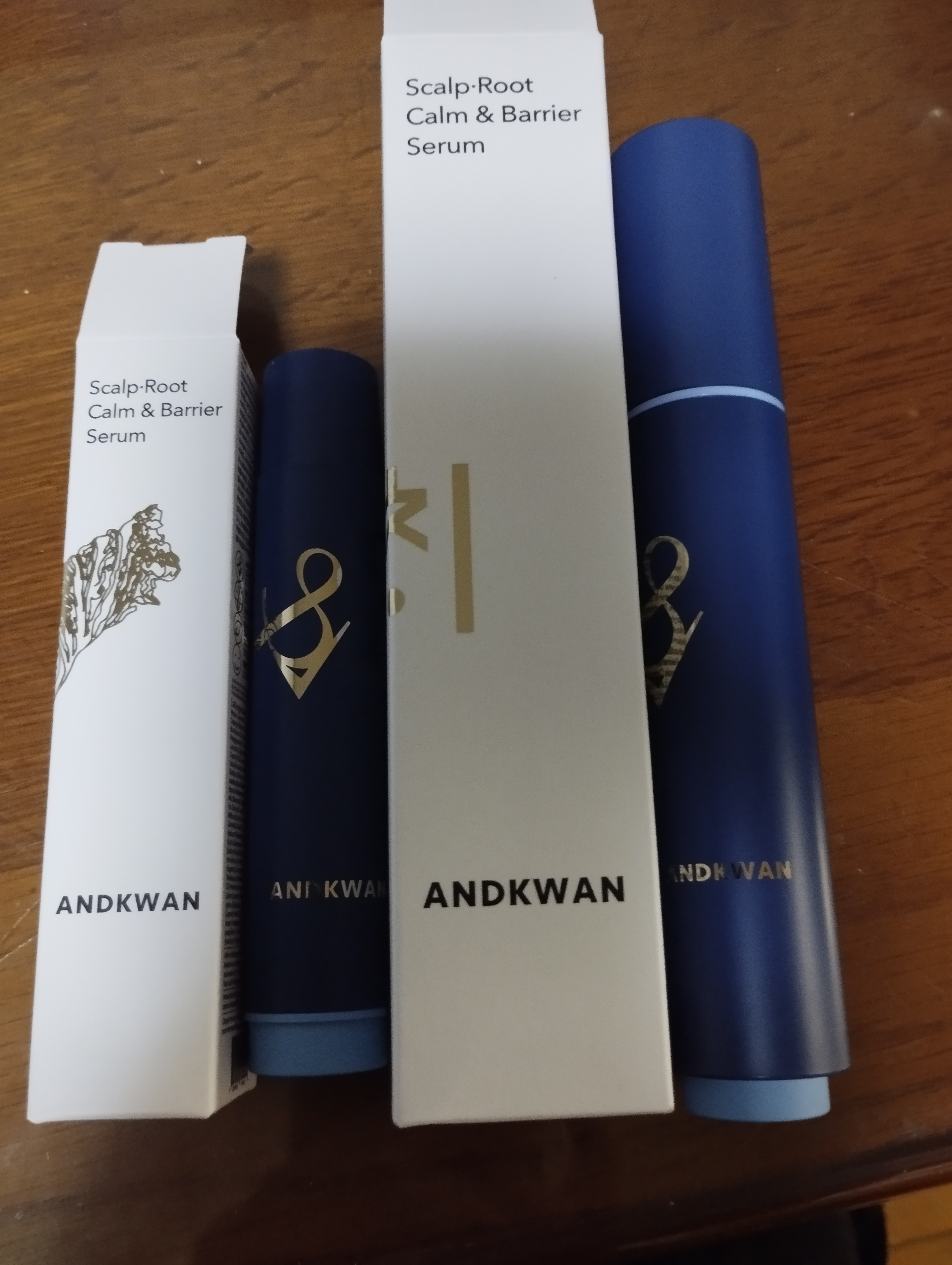 Scalp Root Calm & Barrier（コンブ一体型＋リフィル セット）/ANDKWAN/スカルプブラシを使ったクチコミ（1枚目）