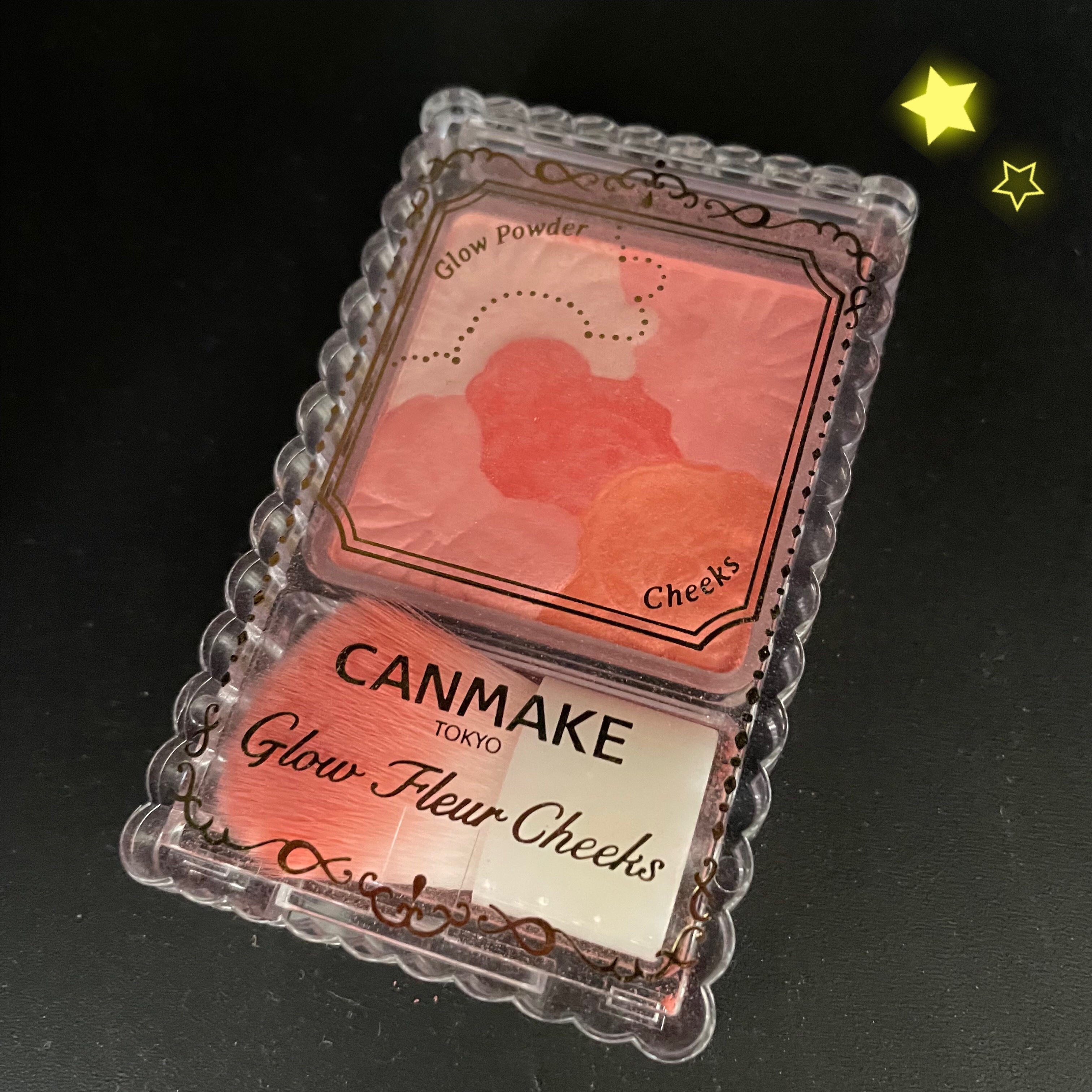 グロウフルールチークス/キャンメイク/パウダーチークを使ったクチコミ（1枚目）