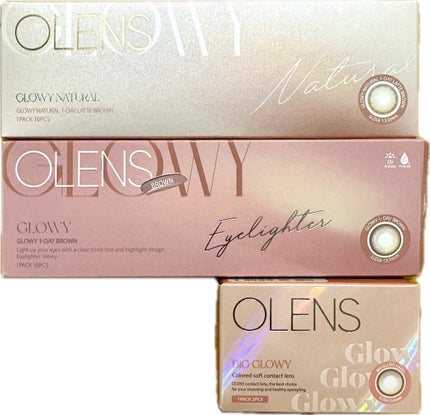 Glowy 1day/OLENS/ワンデー(1DAY)カラコンを使ったクチコミ(4枚目)