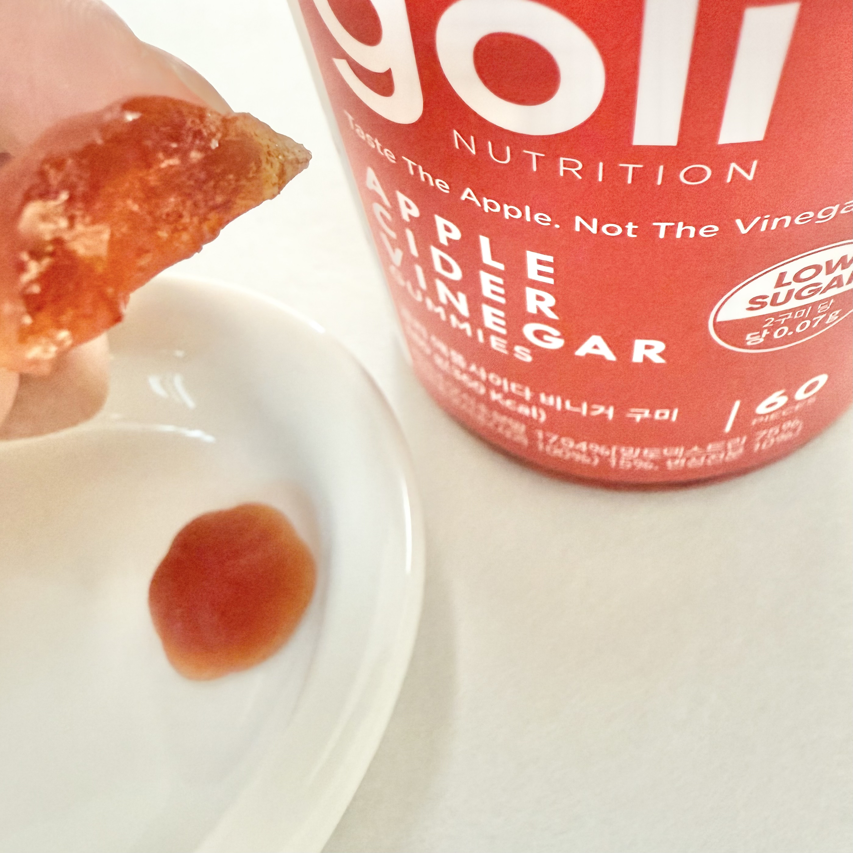 アップルサイダービネガーグミ/goli/健康サプリメントを使ったクチコミ（3枚目）