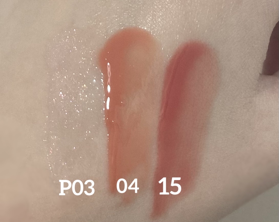 インク グラスティング リップ グロス P03 ライラックフレア(LILAC FLARE)/PERIPERA/リップグロスを使ったクチコミ（2枚目）