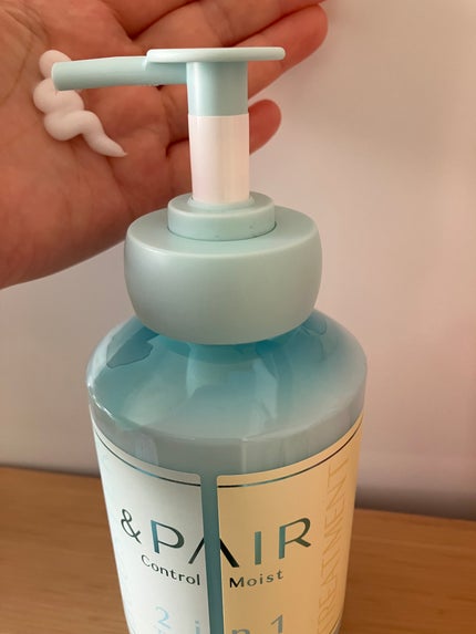 アンドペア コントロール モイスト 2in1 シャンプー&ヘアトリートメント/&PAIR/市販シャンプーを使ったクチコミ(3枚目)