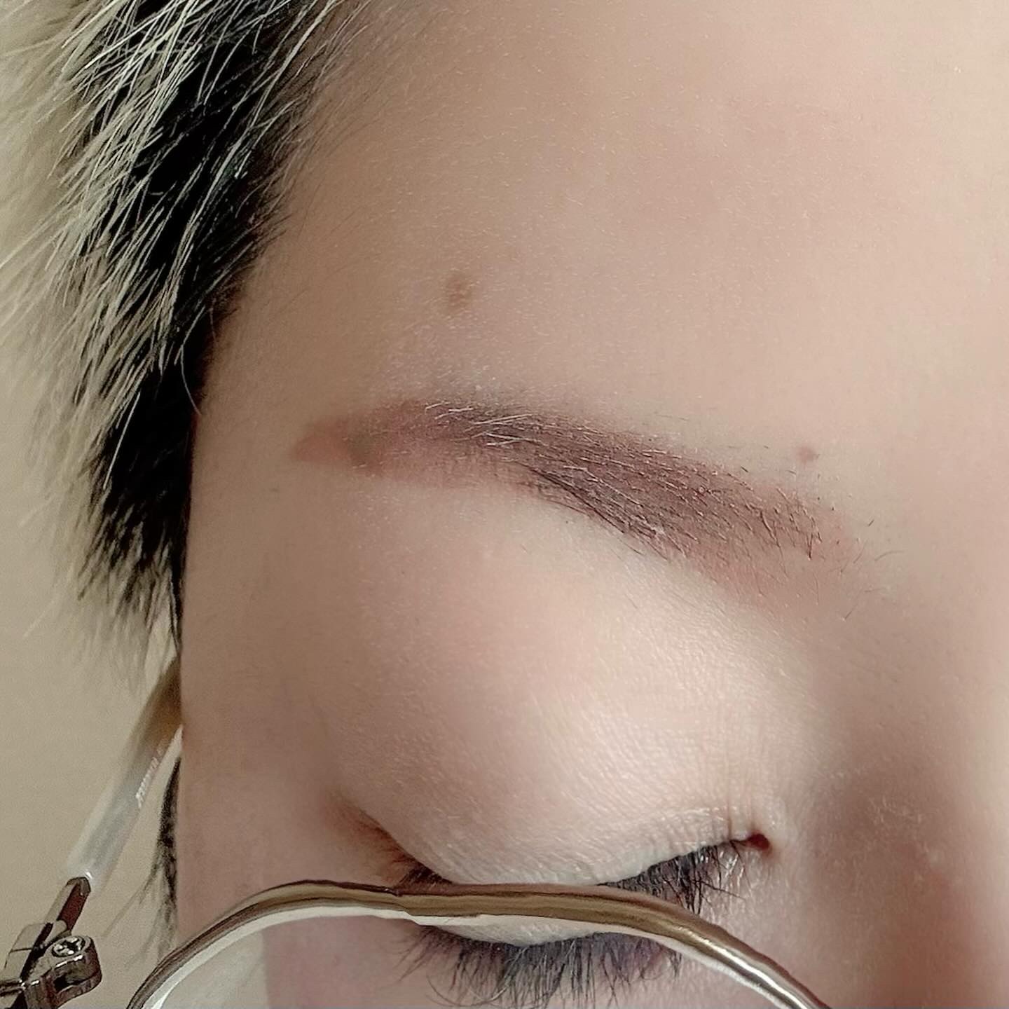 パウダリーリキッドアイブロウ ウルトラキープ		/キングダム/リキッドアイブロウを使ったクチコミ（3枚目）