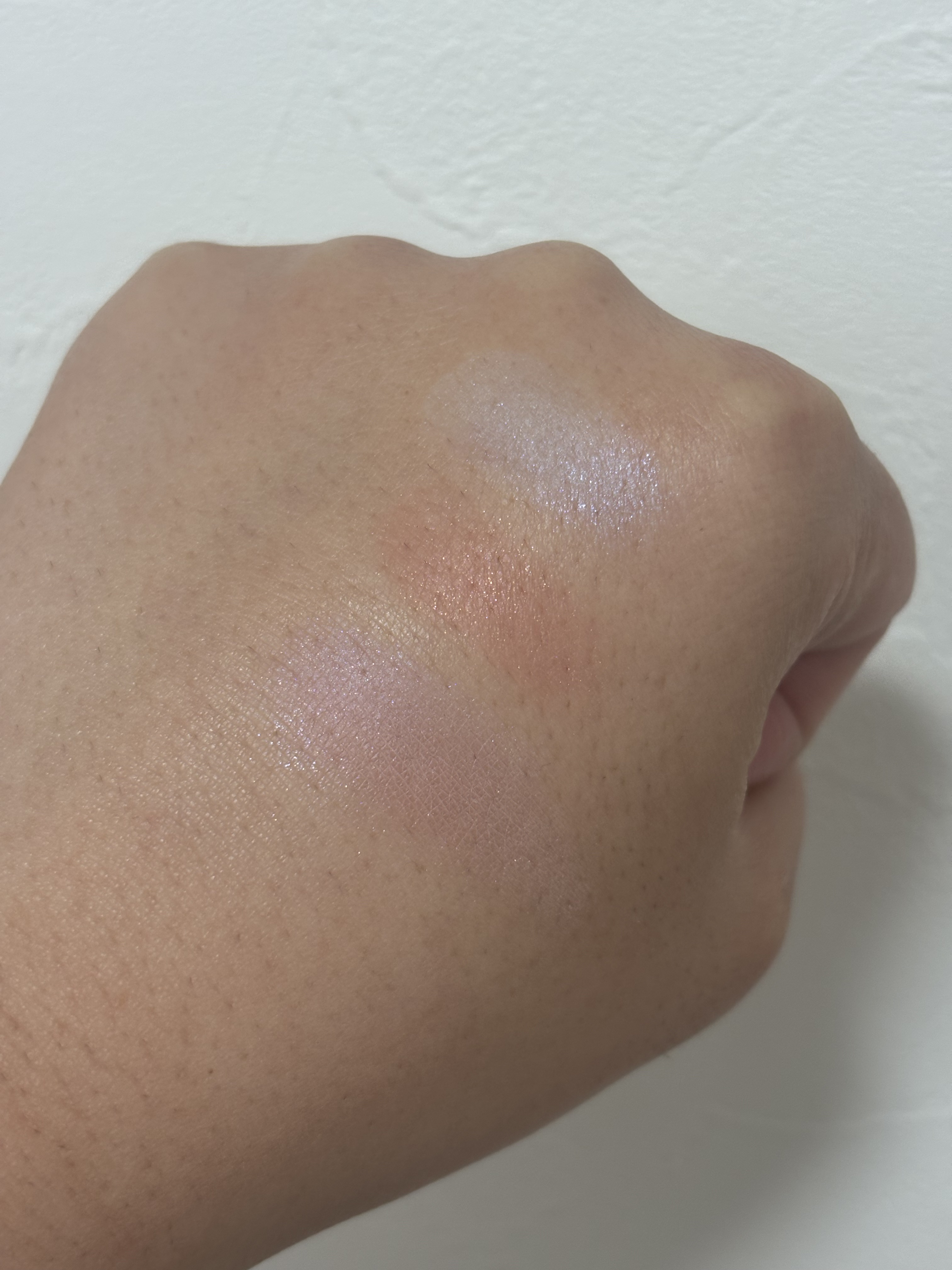 ブラーリング カラー ブラッシュ 08 透眺 -SUKINAGAME (イノセントコーラル × ライトブルー)/SUQQU/パウダーチークを使ったクチコミ（2枚目）