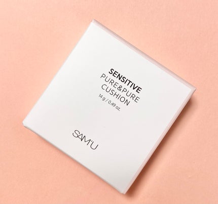 センシティブピュア&ピュアクッション/SAM'U/クッションファンデーションを使ったクチコミ(1枚目)