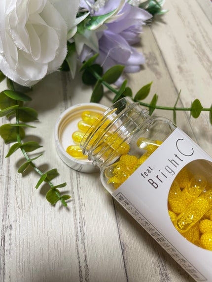 ぱすかる on LIPS 「透明のカプセルにビタミンカラーの黄色のつぶつぶ🟡可愛いし、おも..」(4枚目)