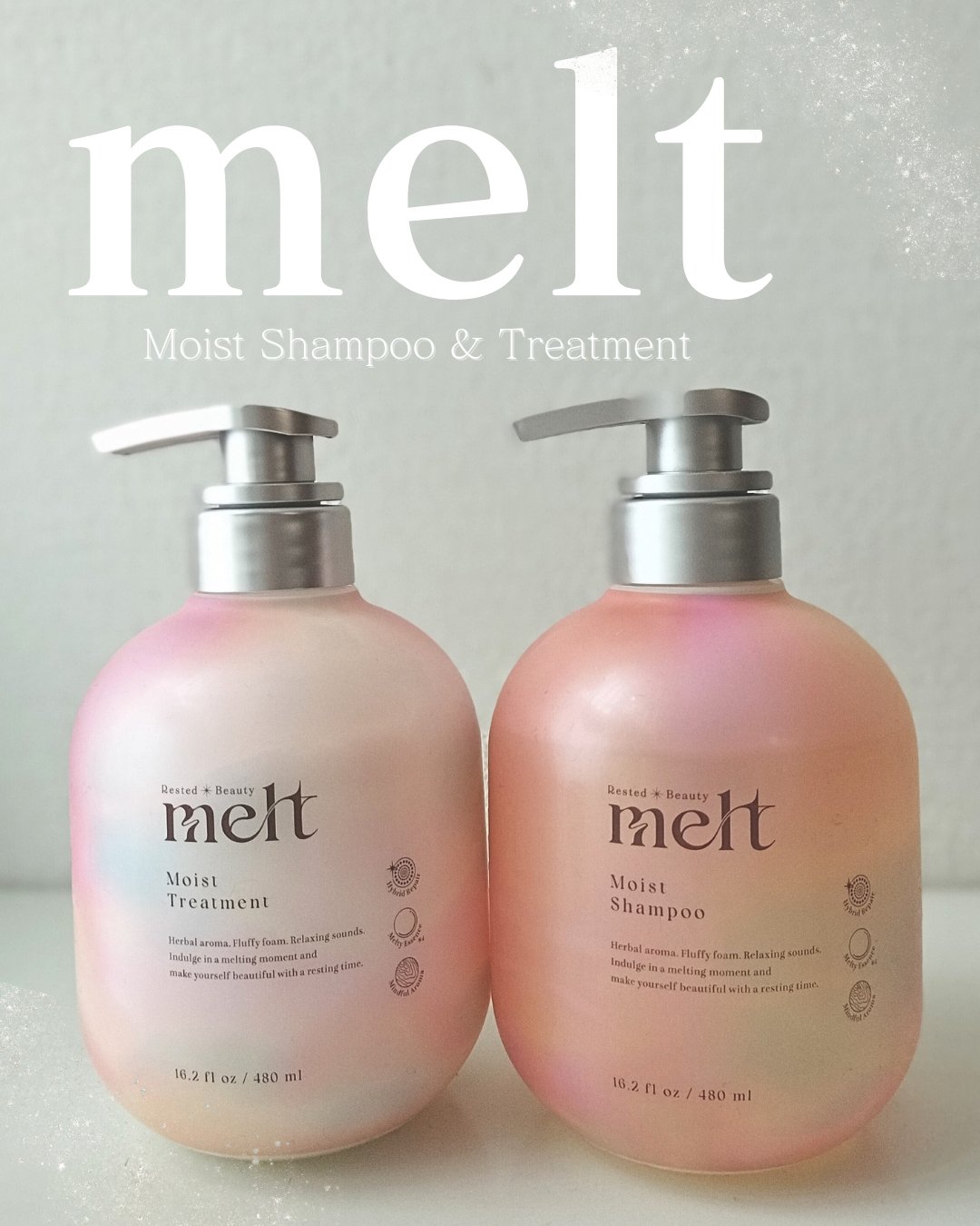 メルト モイストシャンプー／トリートメント/melt/市販シャンプーを使ったクチコミ（1枚目）