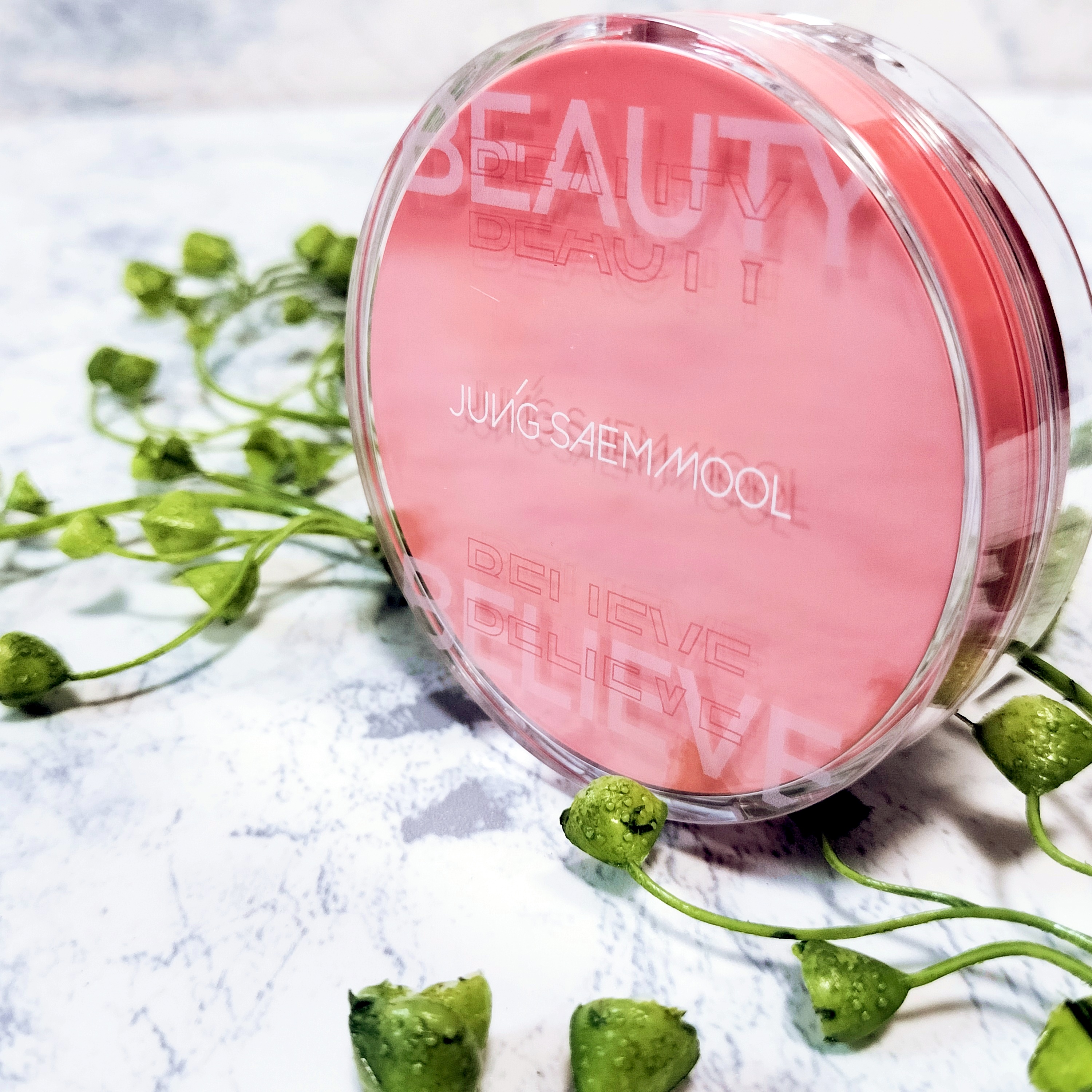 アーティストクッションブラッシュ/JUNG SAEM MOOL/リキッドチークを使ったクチコミ（2枚目）