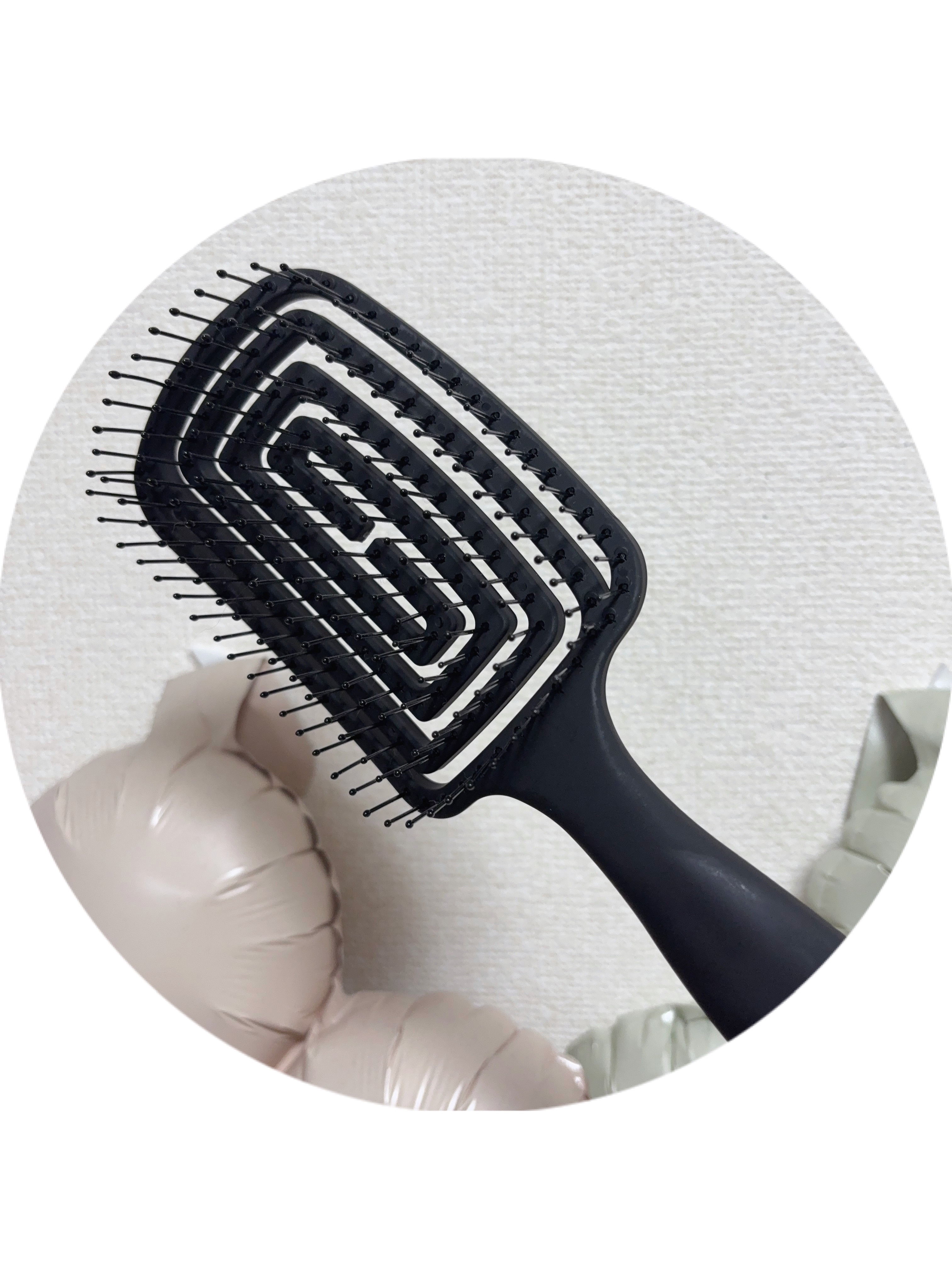 87saku ハナサク 速乾ブラシ/87saku/ヘアブラシを使ったクチコミ（2枚目）