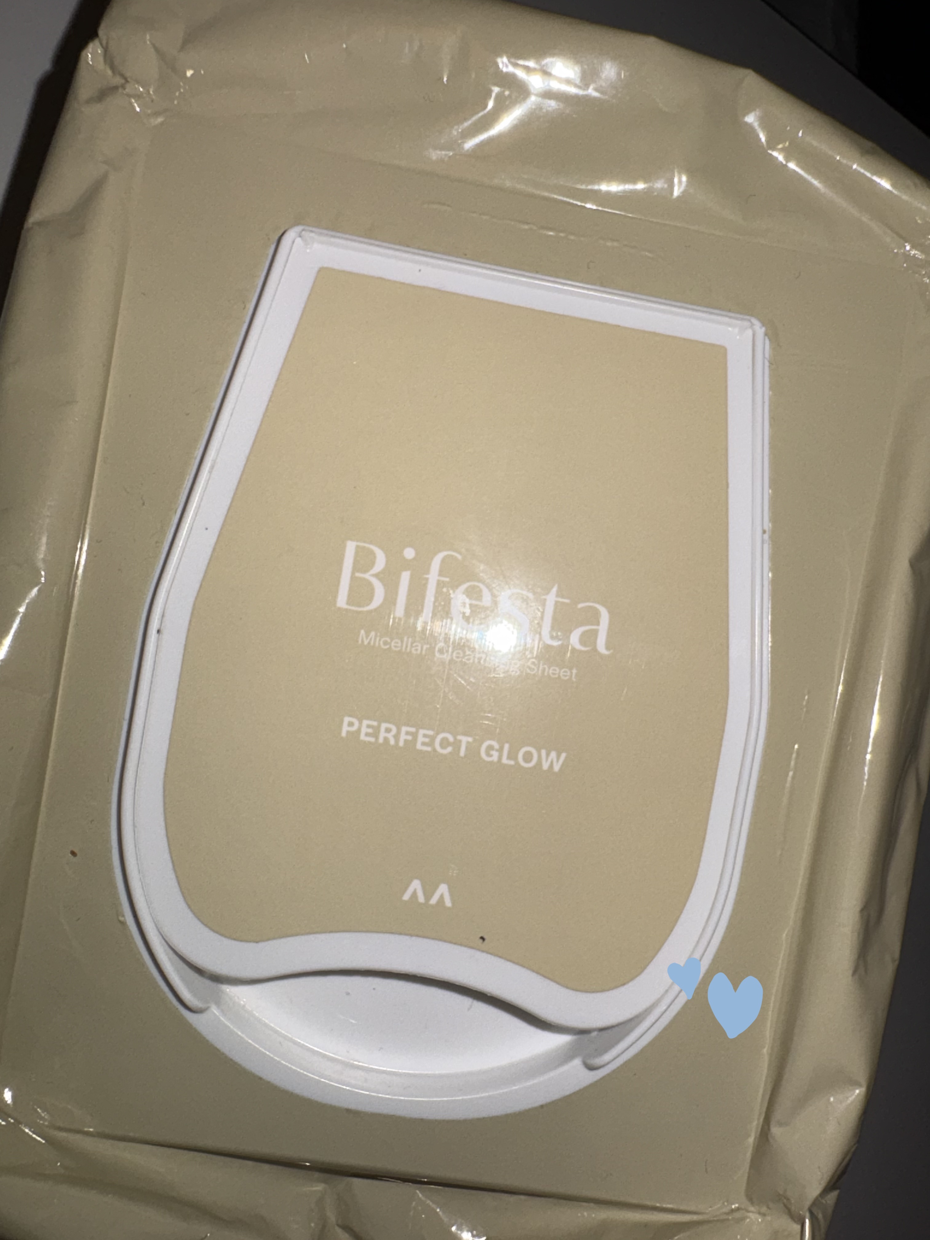 ミセラークレンジングシート パーフェクトグロウ/ビフェスタ/クレンジングシートを使ったクチコミ（1枚目）