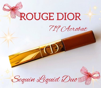 ルージュ ディオール フォーエヴァー リキッド シークイン(クリスマス コレクション 2024 限定品)/Dior/口紅・グロス・リップライナー・リップケアを使ったクチコミ(1枚目)
