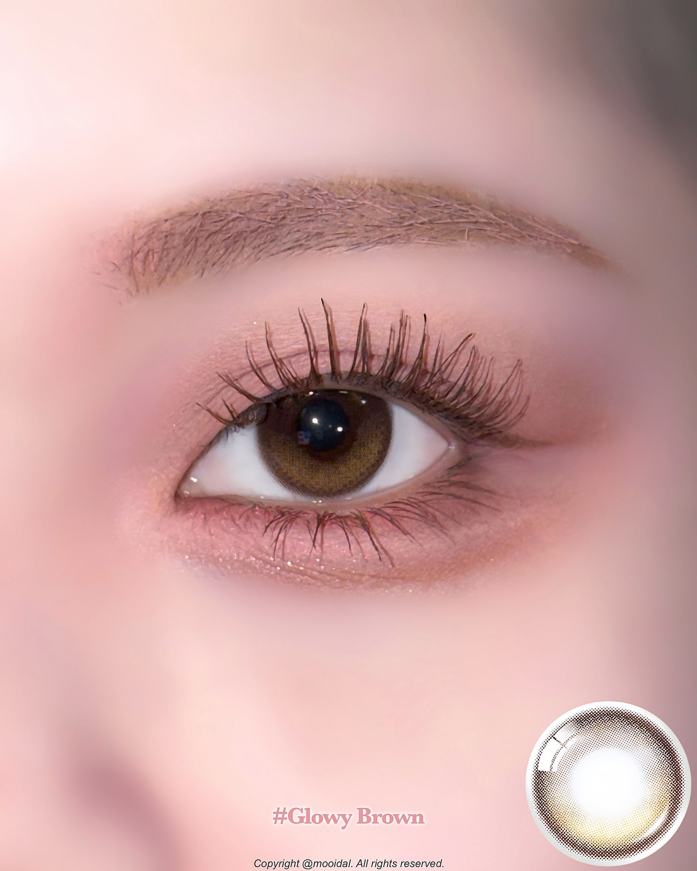 Glowy 1day/OLENS/ワンデー(1DAY)カラコンを使ったクチコミ(5枚目)