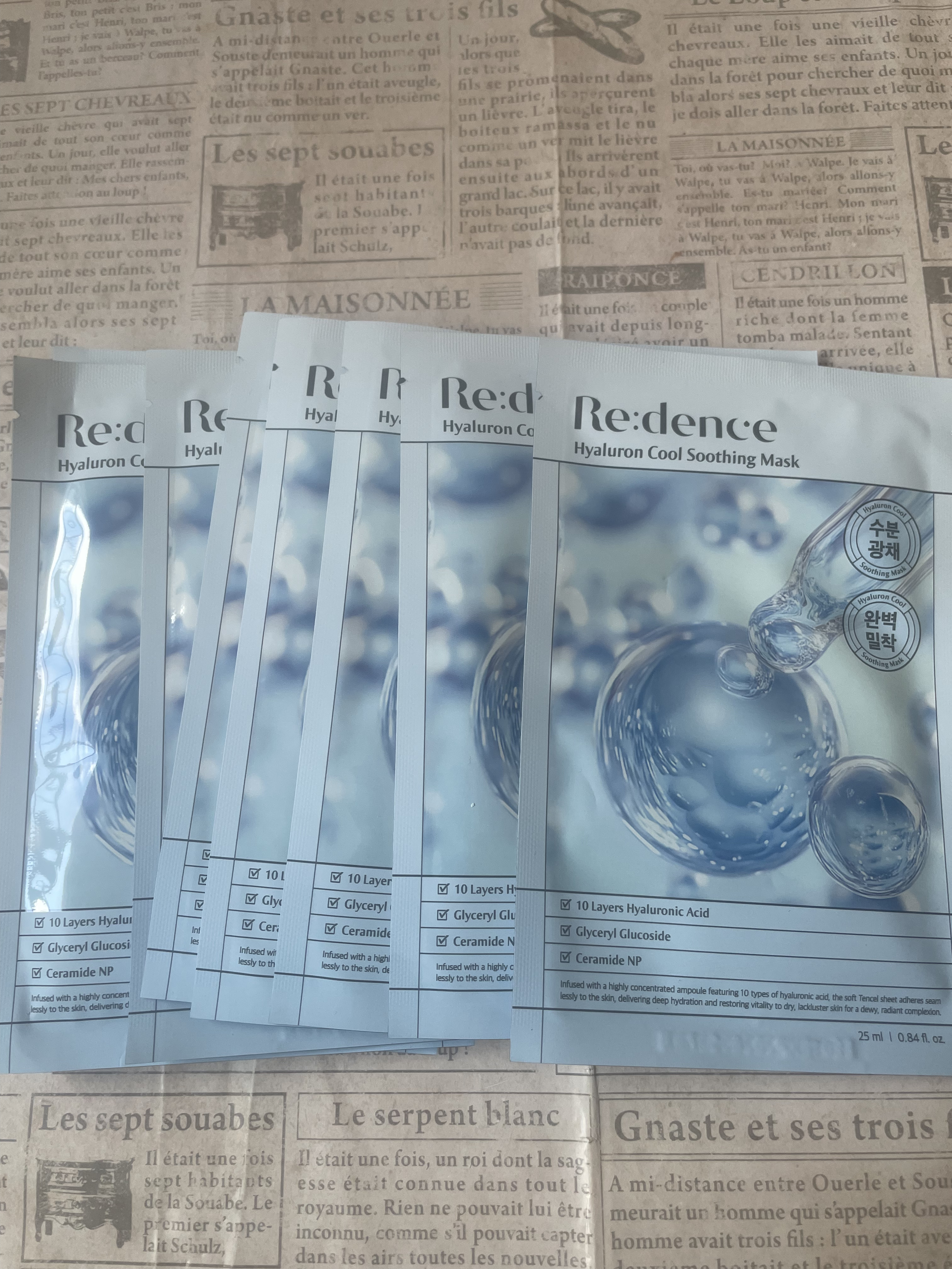 re:denceのハイドロクールスージングマスク
をポチりました。

鎮静マスクが欲しかったんです。

使ったらレポします。

