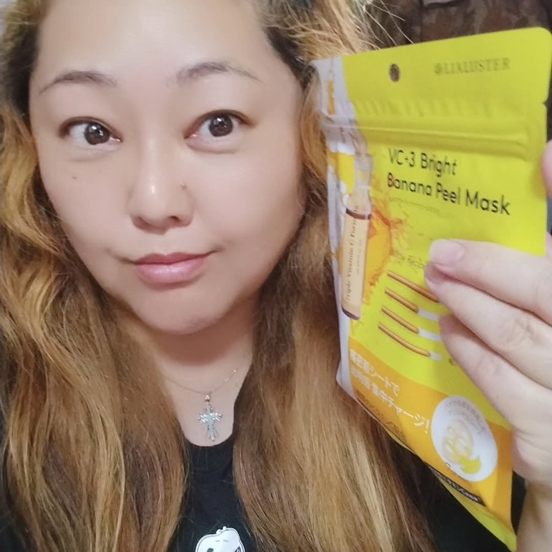 VC+3 Bright Banana Peel Mask/LIALUSTER/シートマスク・パックを使ったクチコミ(1枚目)