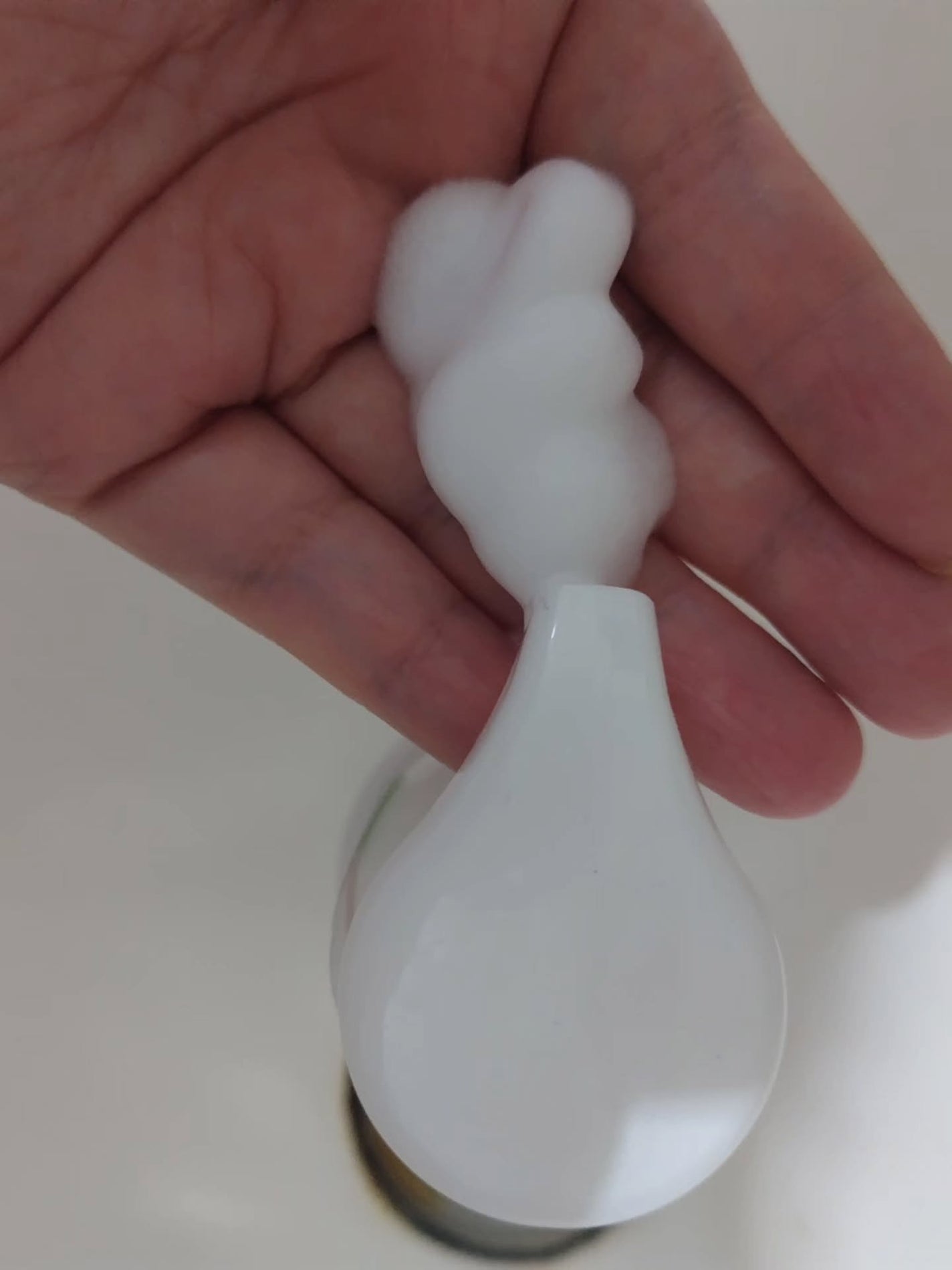 泡洗顔料 さっぱりタイプ/オードムーゲ/泡洗顔を使ったクチコミ(2枚目)