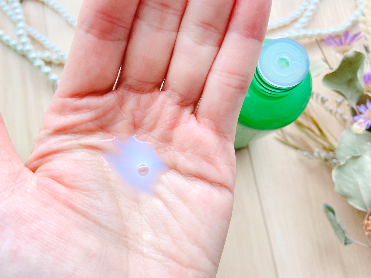 グリーンティー セラミド ミルク エッセンストナー/innisfree/化粧水を使ったクチコミ(6枚目)