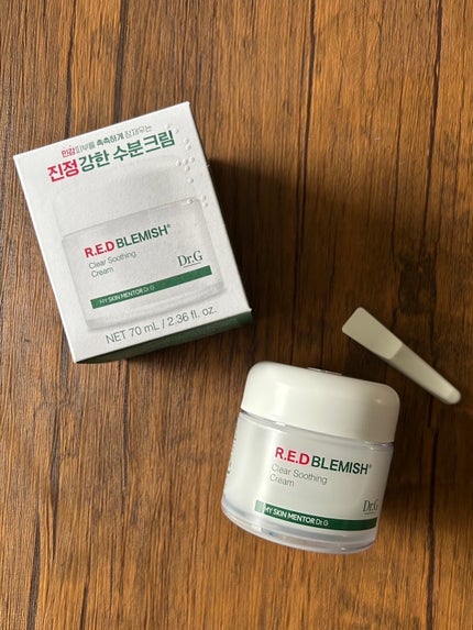 レッドブレミッシュ クリアスージングクリーム/Dr.G/フェイスクリームを使ったクチコミ(2枚目)