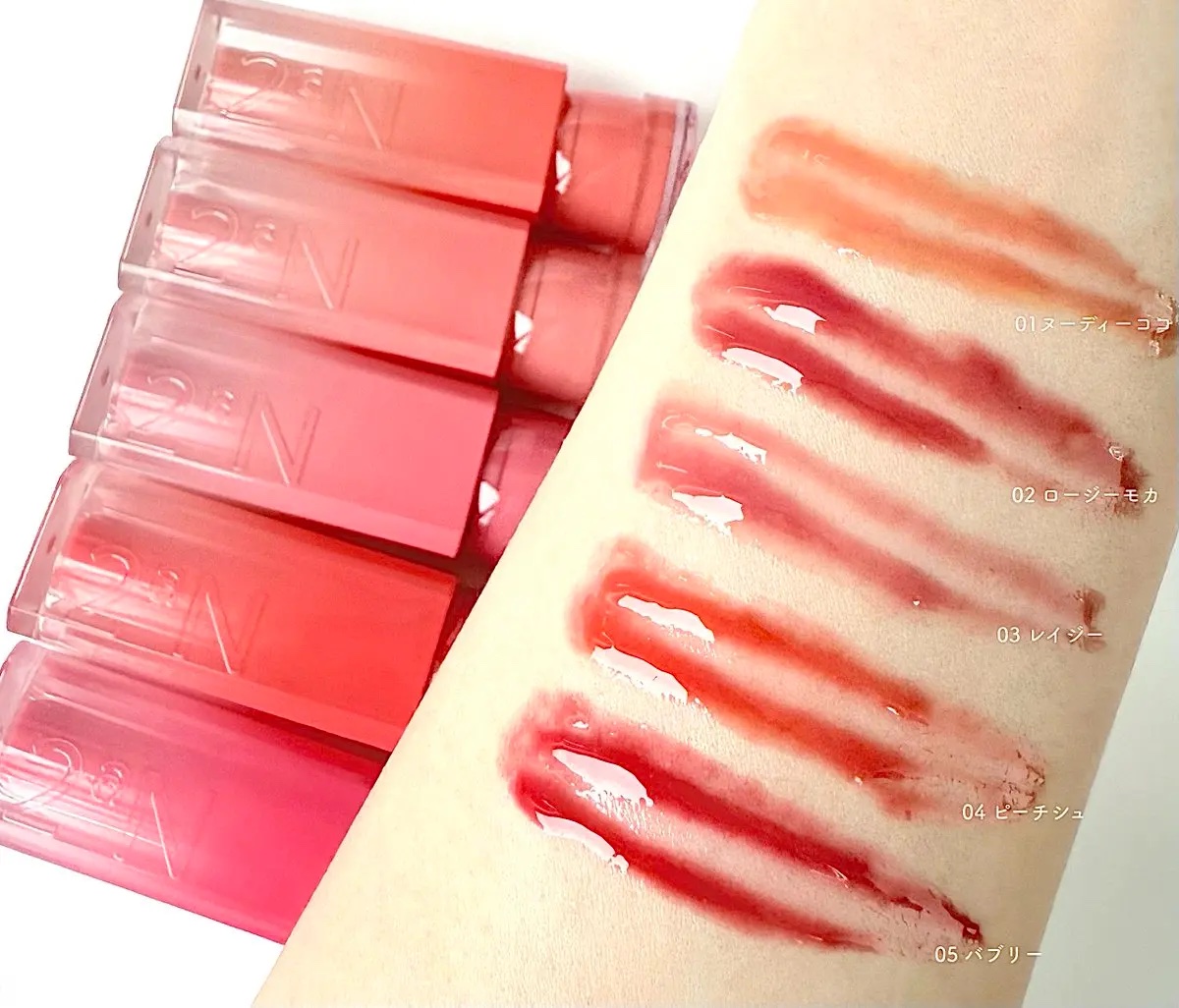 グレイズバウンシングティント/2aN/リップティントを使ったクチコミ（2枚目）