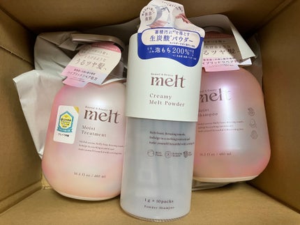 メルト モイストシャンプー/トリートメント/melt/市販シャンプーを使ったクチコミ(1枚目)