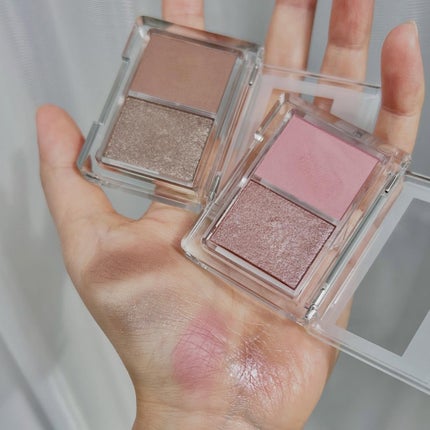 アイシャドウDUO/チャコット・コスメティクス/アイシャドウパレットを使ったクチコミ(2枚目)