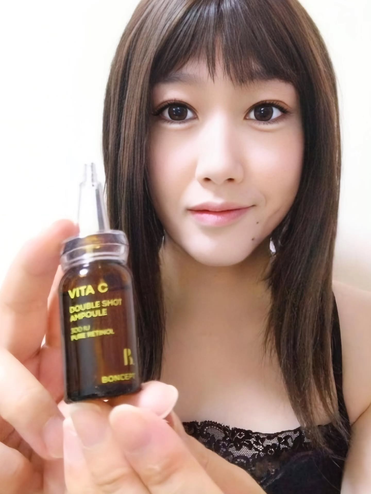 ビタC凍結乾燥ダブルショットアンプルキット/BONCEPT/美容液を使ったクチコミ（2枚目）