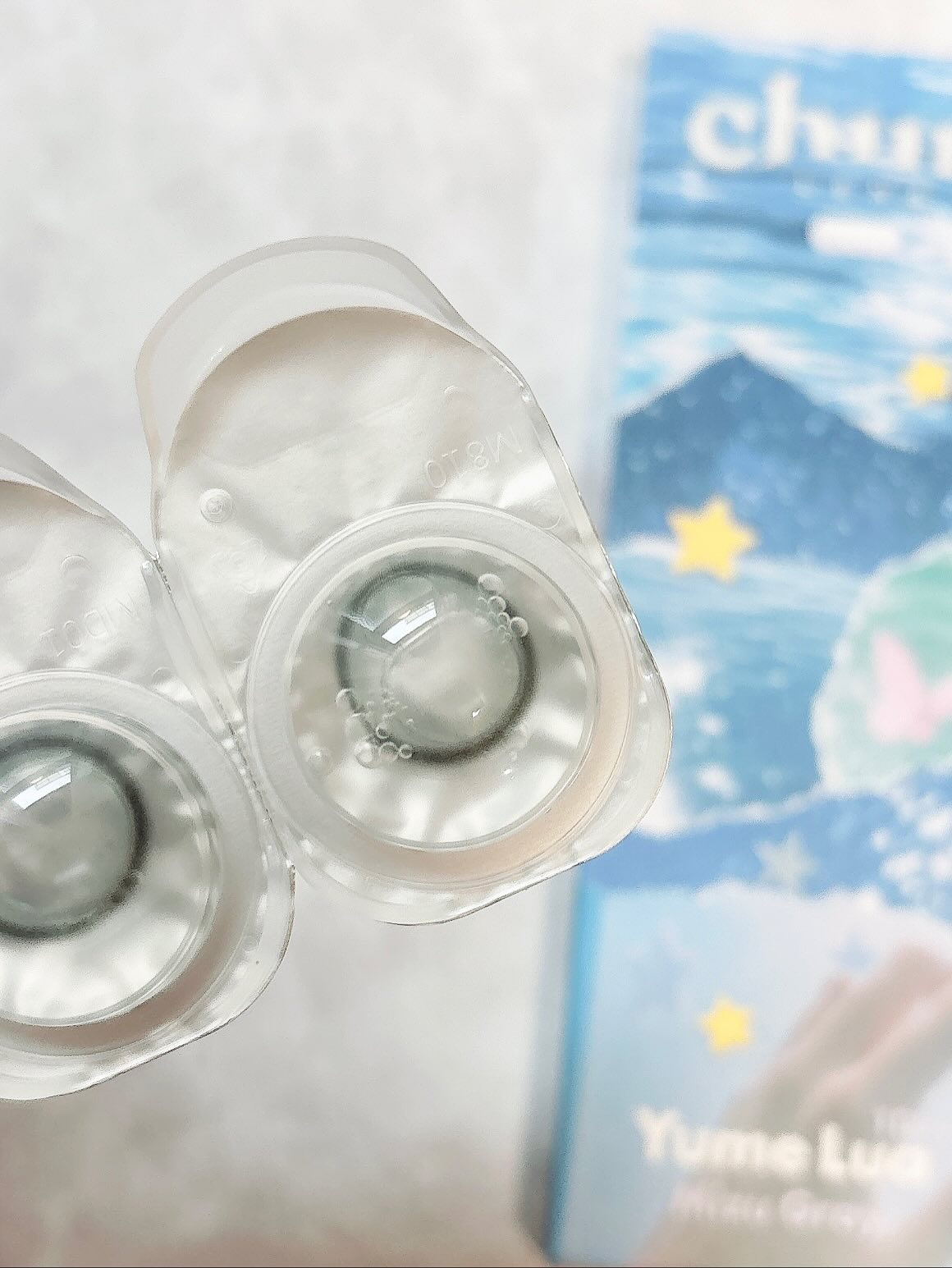 yume lua/chuu LENS/ワンデー（１DAY）カラコンを使ったクチコミ（2枚目）