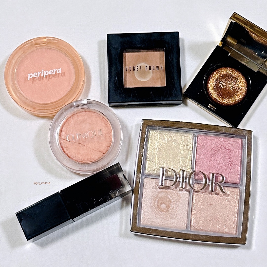 ディオール バックステージ フェイス グロウ パレット/Dior/ハイライトを使ったクチコミ（2枚目）