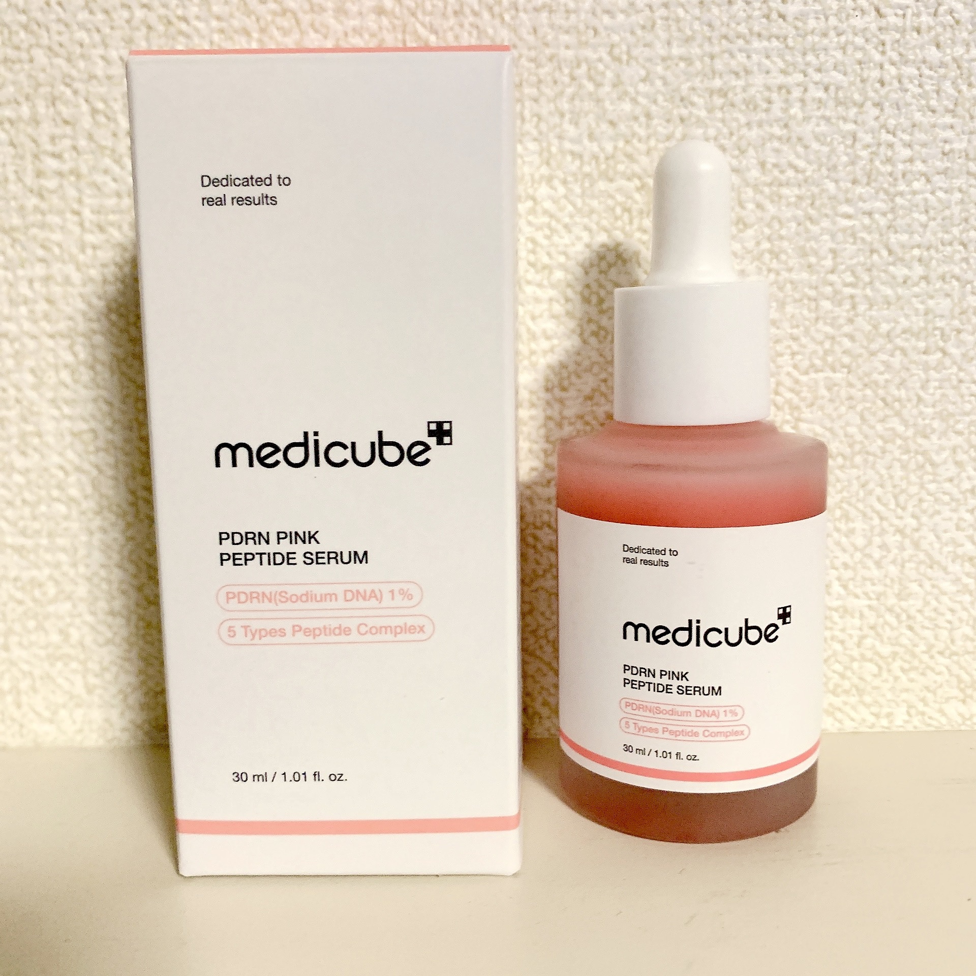 PDRNピンクアンプル PDRN 10,000ppm配合/MEDICUBE/美容液を使ったクチコミ（1枚目）