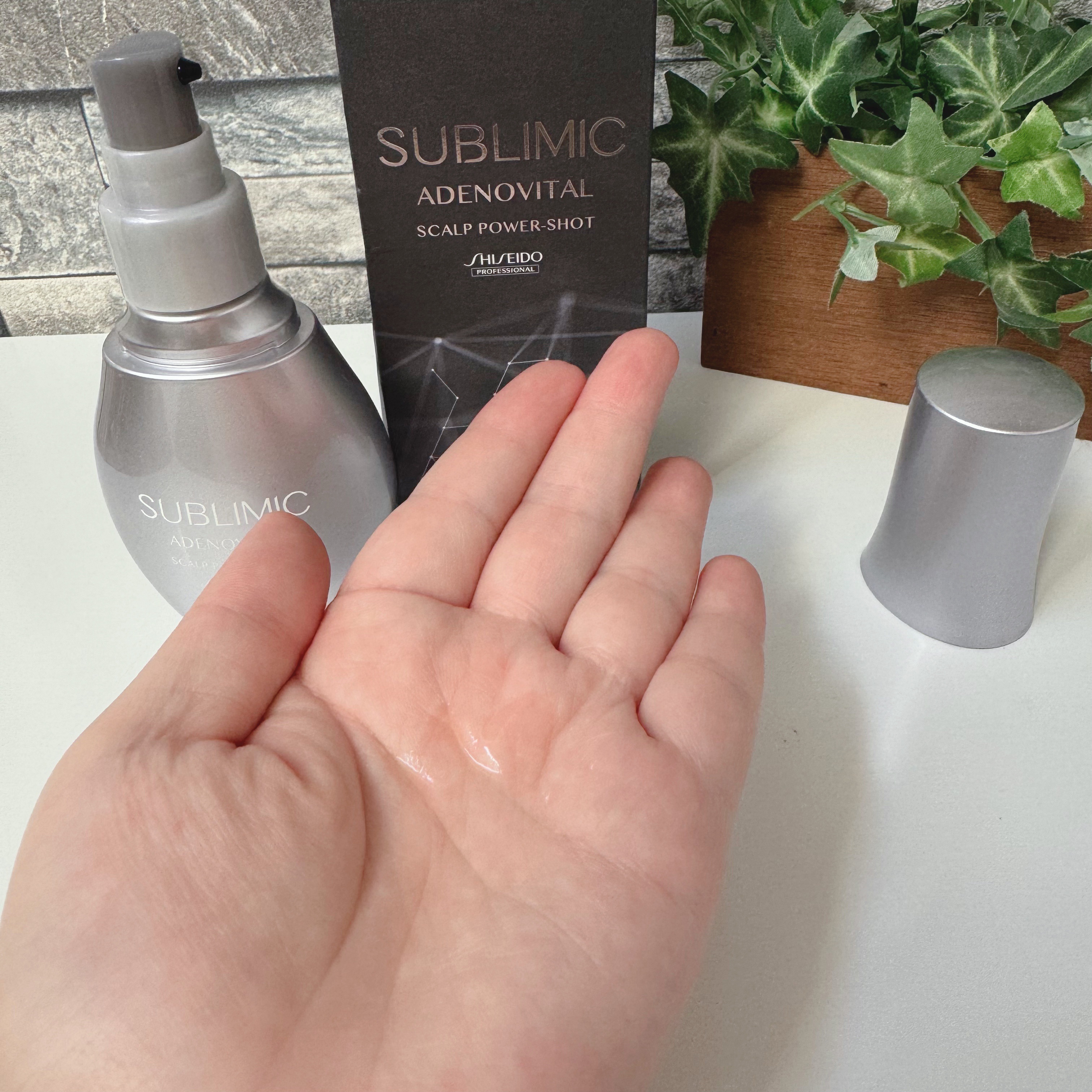 アデノバイタル スカルプ パワーショット/サブリミック/頭皮ローションを使ったクチコミ（3枚目）