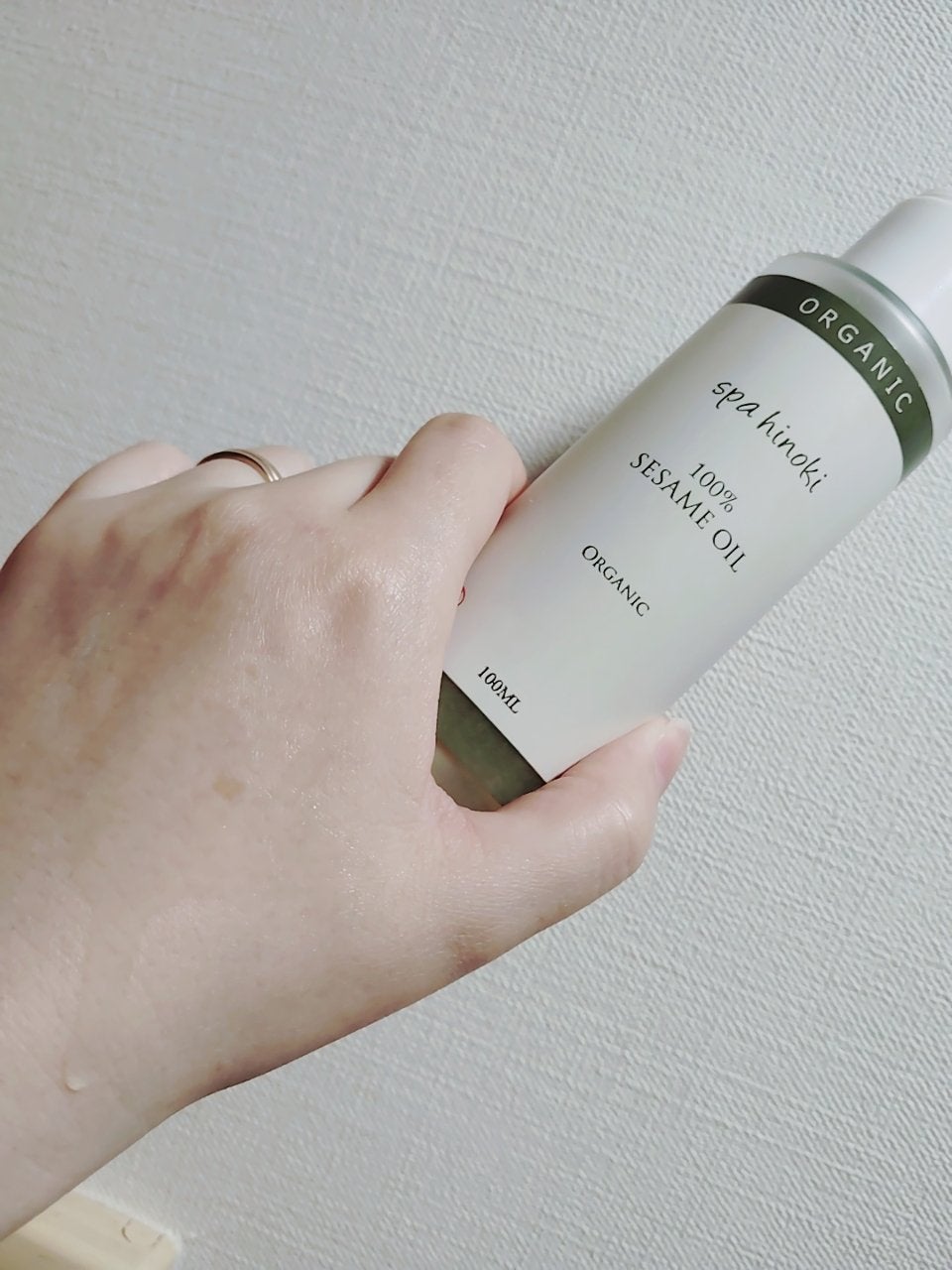 セサミオイル/桧 spa hinoki(スパヒノキ)/フェイスオイルを使ったクチコミ(1枚目)
