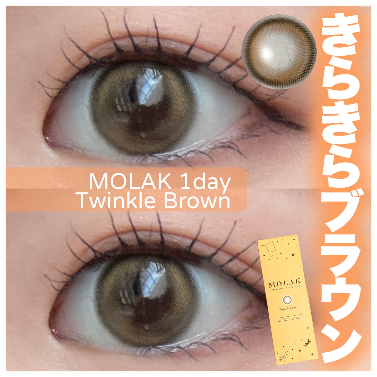 MOLAK 1day/MOLAK/ワンデー(1DAY)カラコンを使ったクチコミ(1枚目)