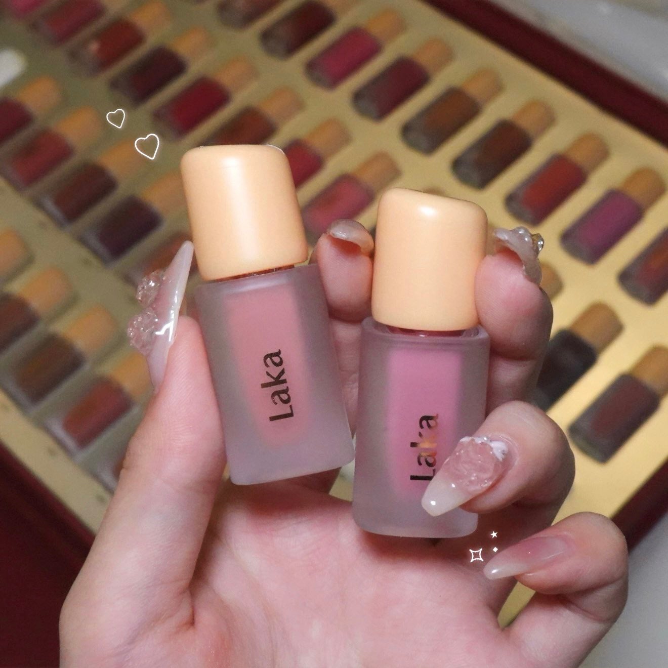 フルーティーグラムティント/Laka/リップティントを使ったクチコミ(2枚目)