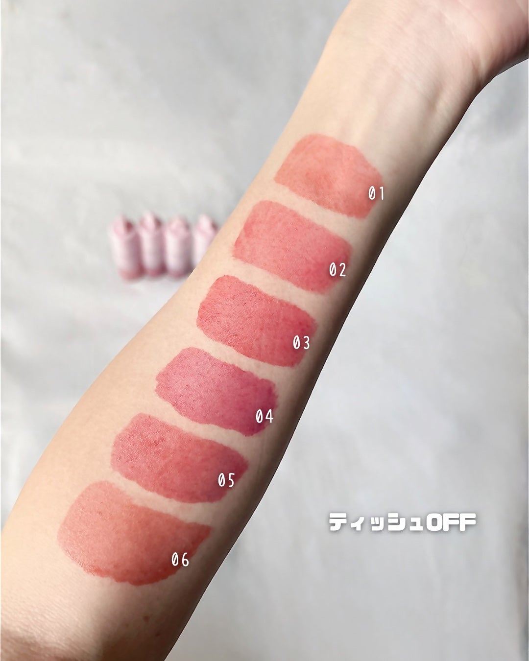 ウォーターグレーズリップティント/R&RBeauty/リップティントを使ったクチコミ(4枚目)