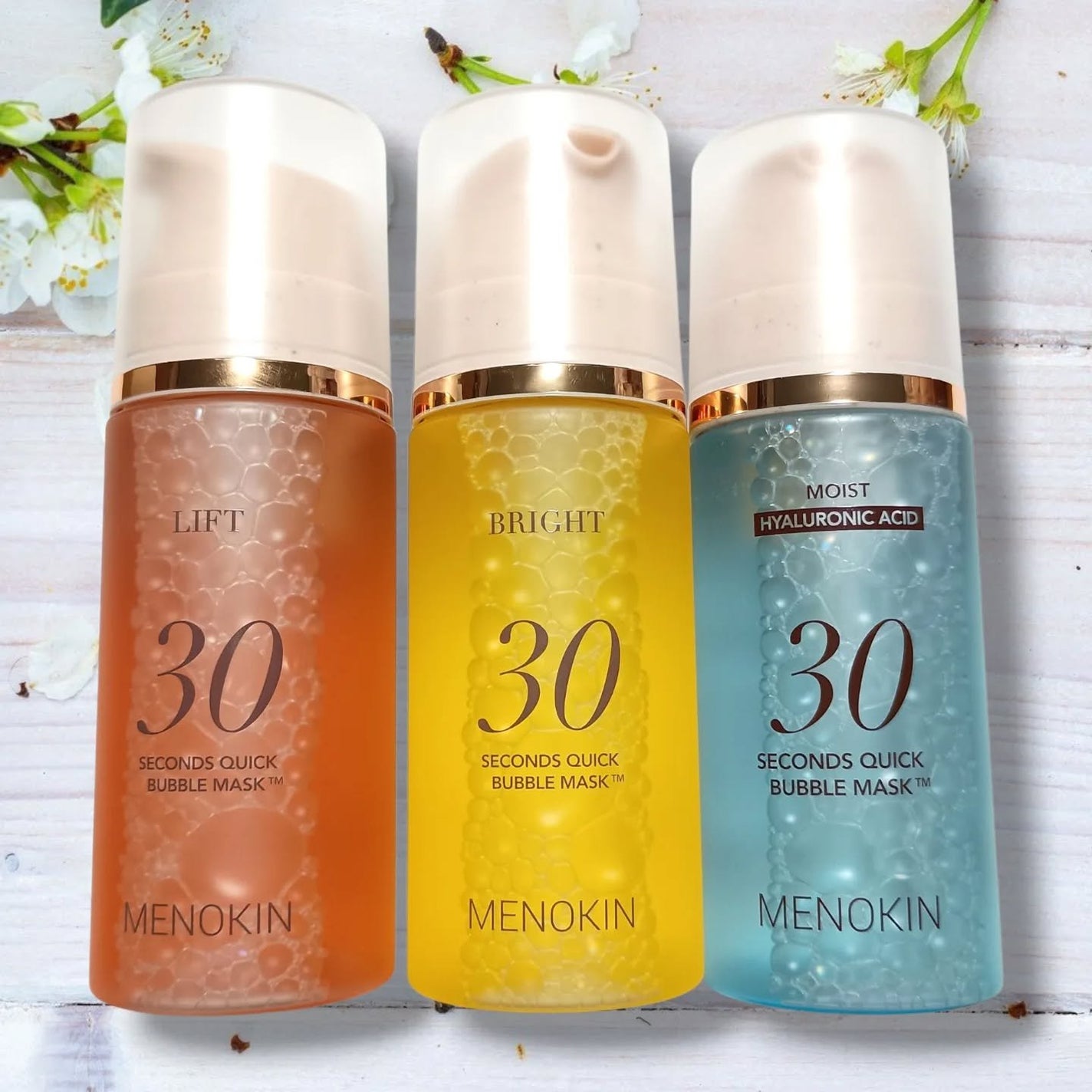 30秒クイックバブルマスク3種セット/MENOKIN/シートマスク・パックを使ったクチコミ(5枚目)