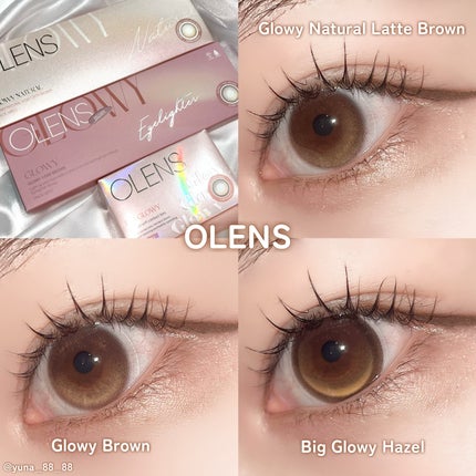 Glowy 1day/OLENS/ワンデー(1DAY)カラコンを使ったクチコミ(5枚目)