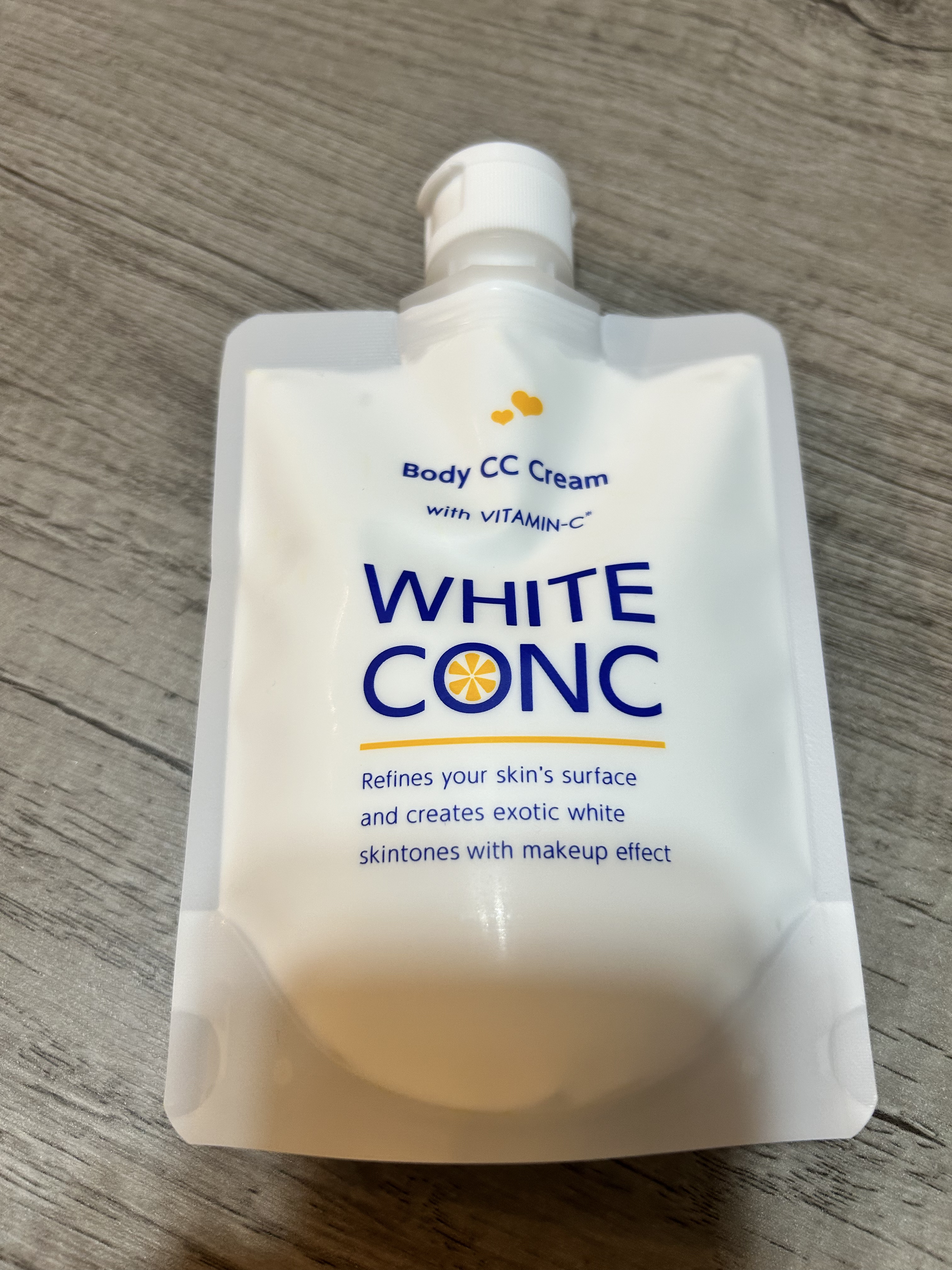 薬用ホワイトコンク ホワイトニングCC CII/ホワイトコンク/ボディクリームを使ったクチコミ（1枚目）