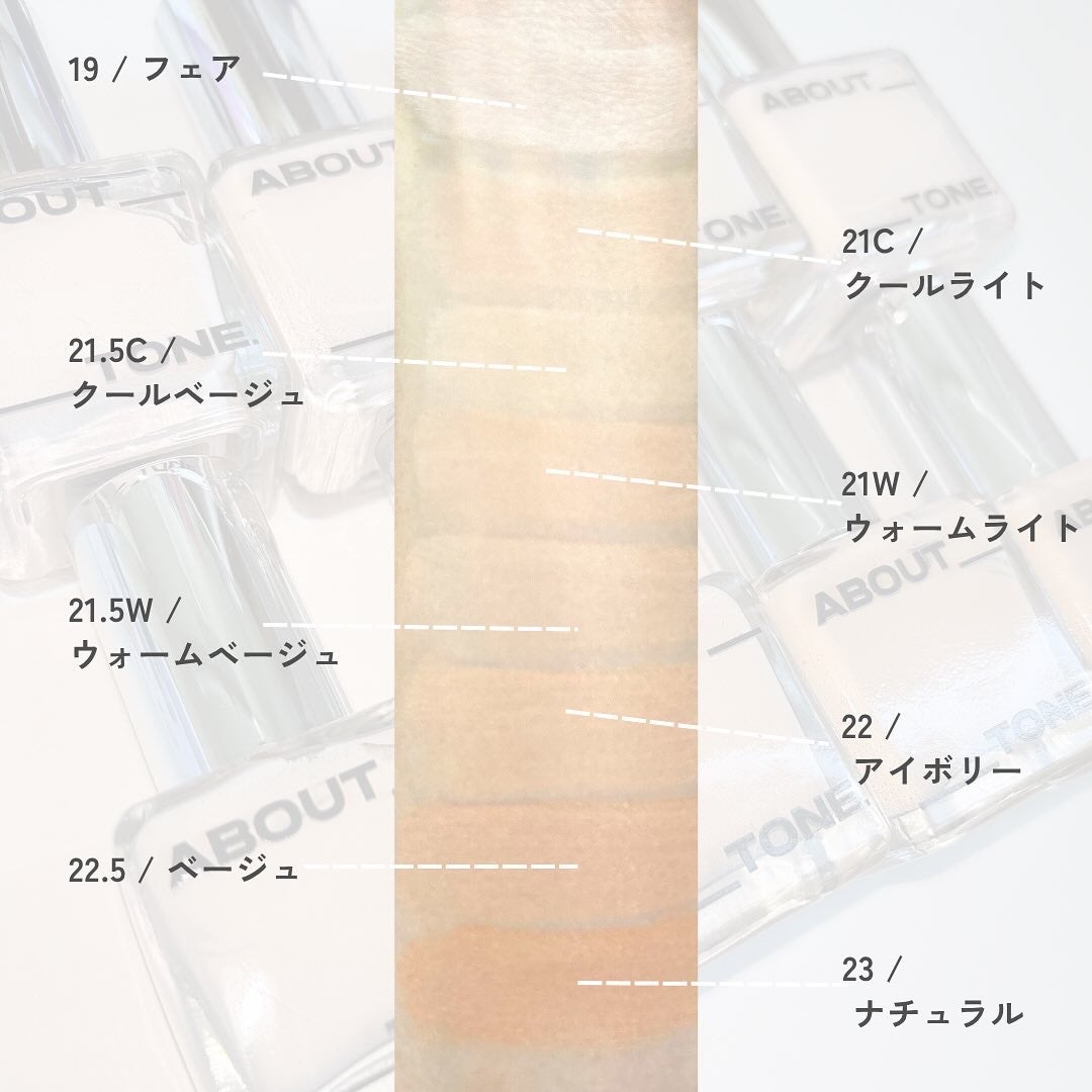 みん/韓国コスメ on LIPS 「abouttoneスキンレイヤーフィットファンデーション約66..」(3枚目)