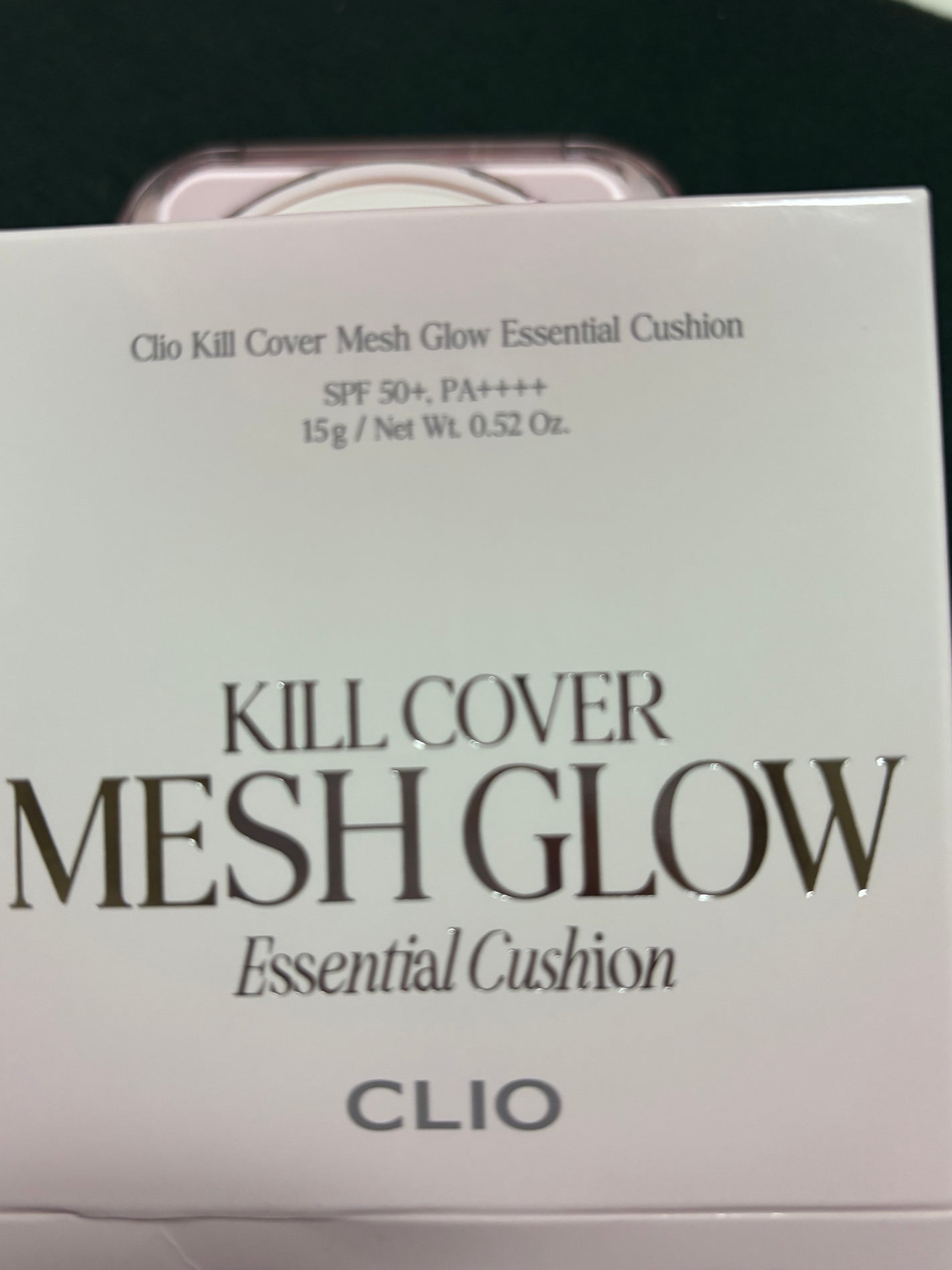 キルカバー メッシュ グロウ エッセンシャル クッション/CLIO/クッションファンデーションを使ったクチコミ(3枚目)