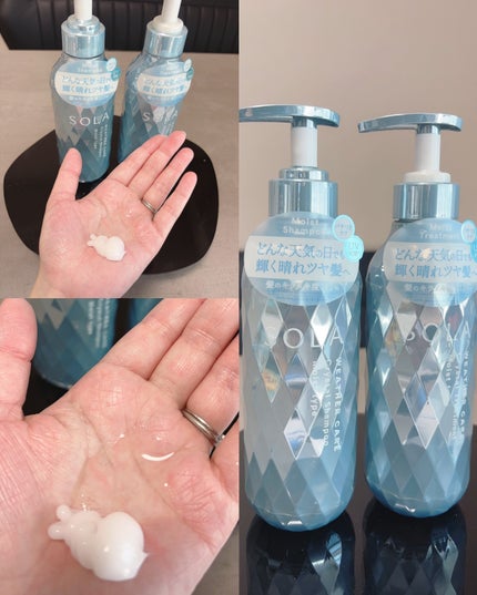 ソラ ウェザーケア クリスタル シャンプー/ヘアトリートメント モイストタイプ/SOLA WEATHER CARE/市販シャンプーを使ったクチコミ(2枚目)