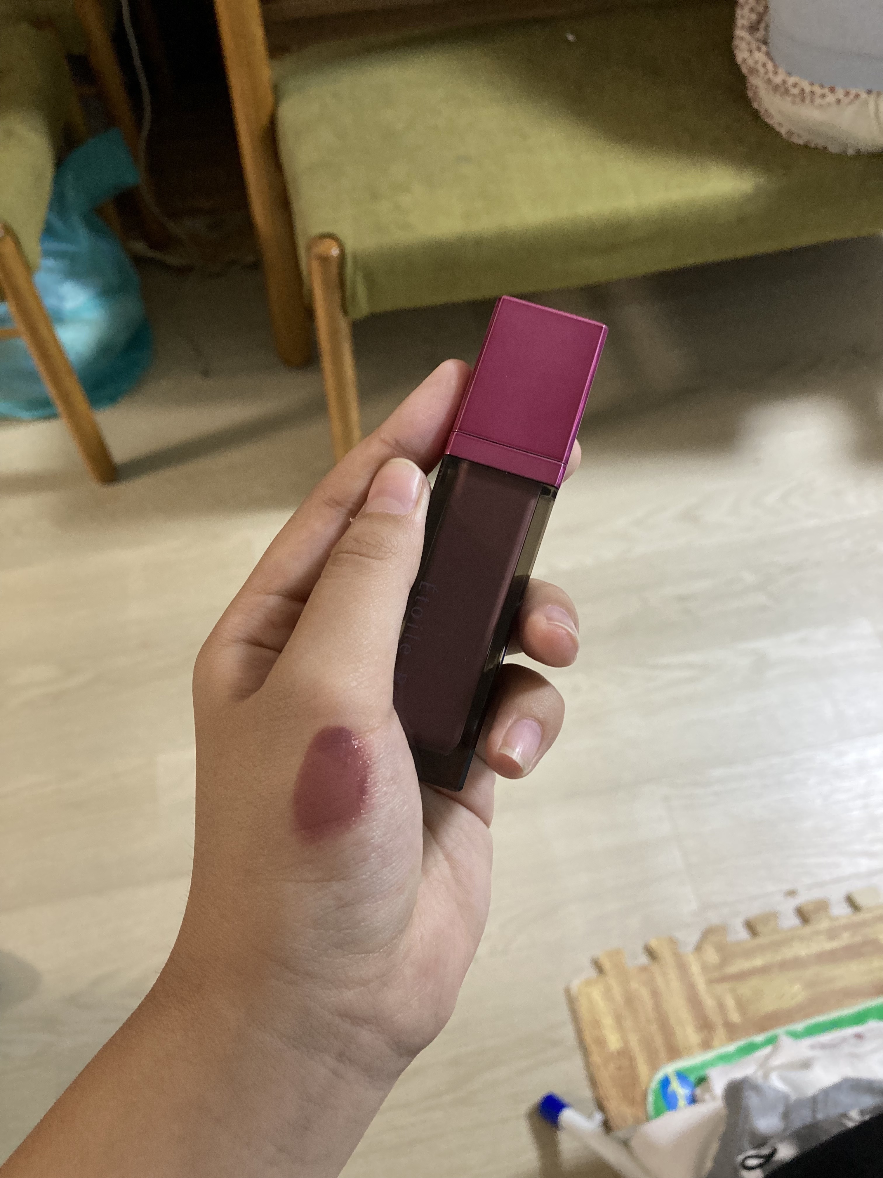 エトワルローズ アイライナーN 02 マロンブラウン/Étoile Rose/リキッドアイライナーを使ったクチコミ（3枚目）