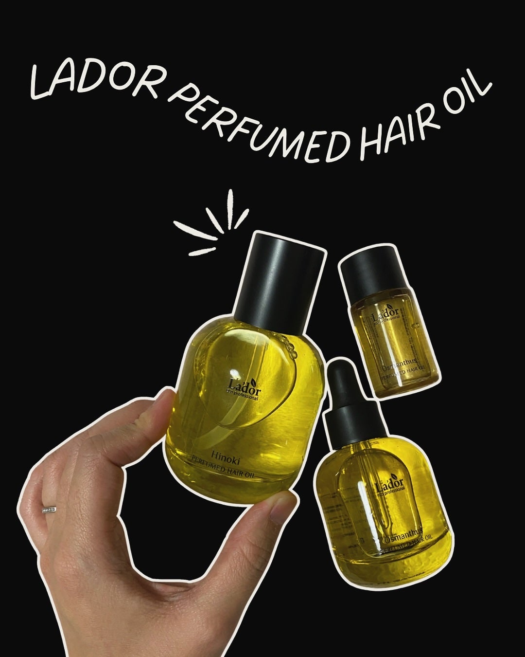 パフュームヘアオイル ヒノキ/La'dor/ヘアオイルを使ったクチコミ(1枚目)