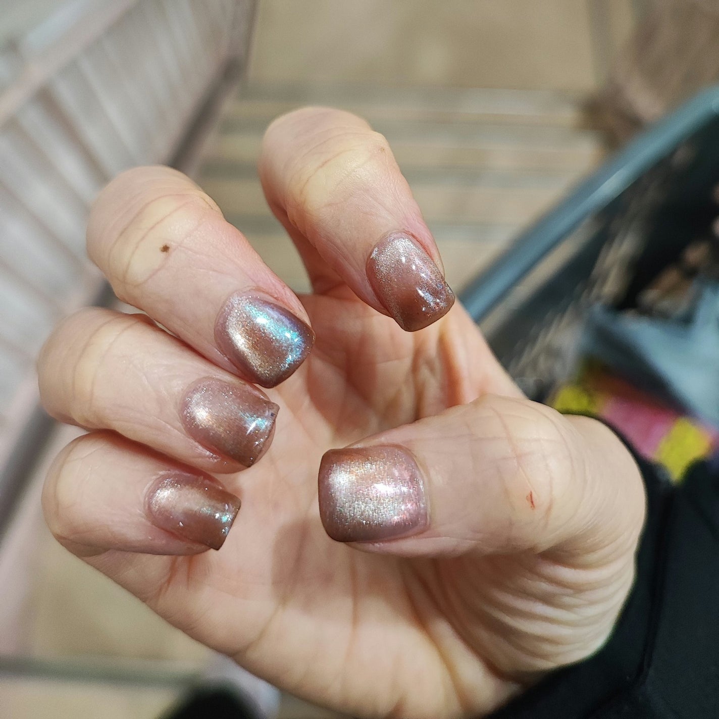 ジェルネイル(ライト対応)/セリア/ジェルネイルを使ったクチコミ(4枚目)